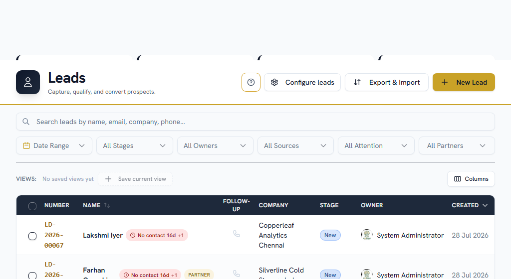 The ? in any page header opens the FAQs for that screen, and these guides